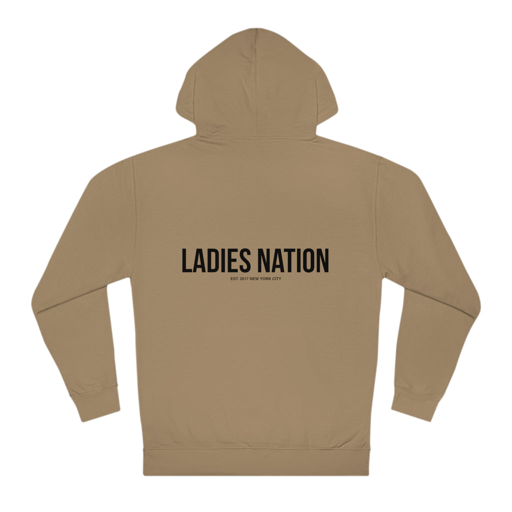 Ladies Nation Hoodie Sandstone