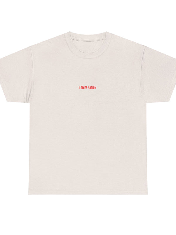 Ladies Nation T-Shirt Ice Sand