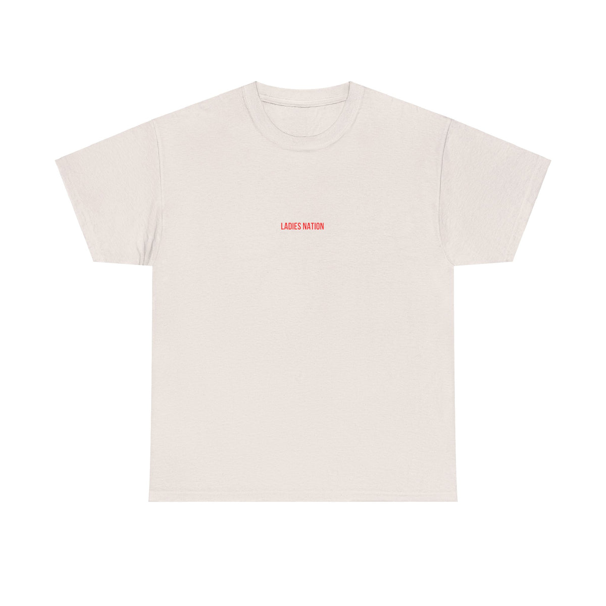 Ladies Nation T-Shirt Ice Sand