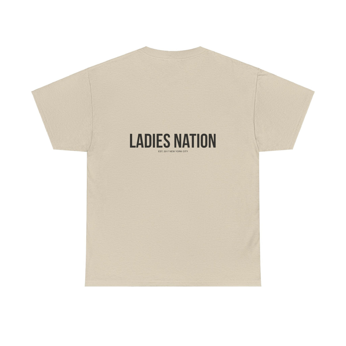 Ladies Nation T-Shirt Sand