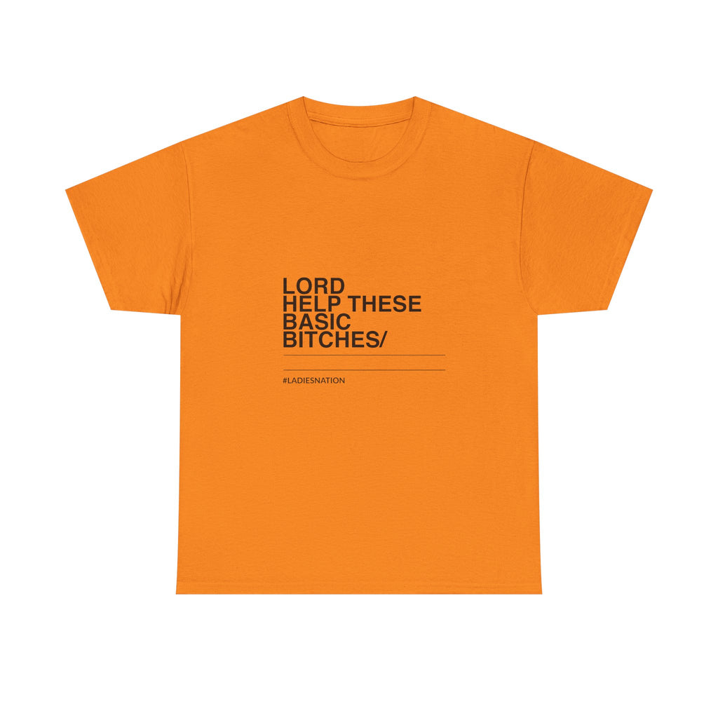 Basic Bitch T-Shirt Orange