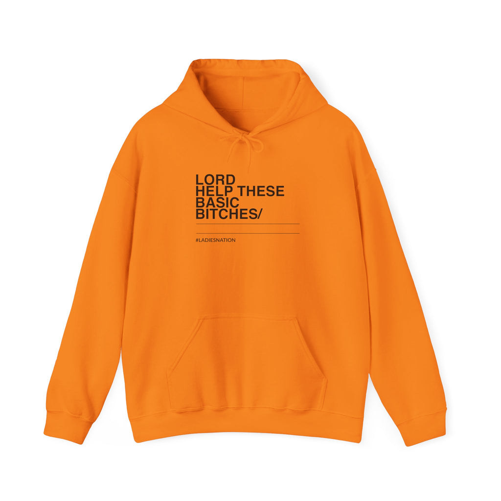 Basic Bitch Hoodie Orange Limited Edition