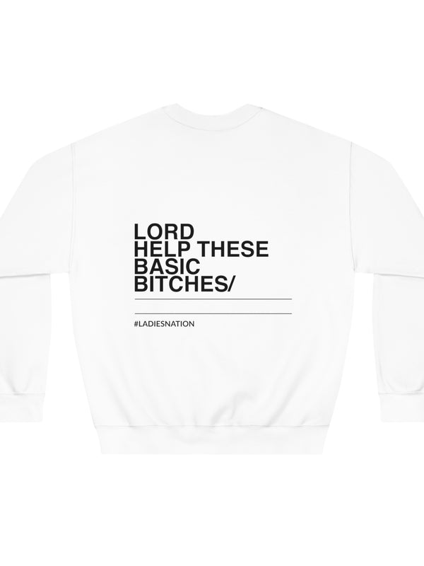 Basic Bitch Sweatshirt White