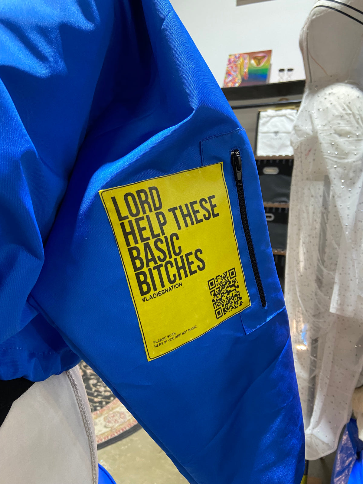 Royal Blue Windbreaker - WAITLIST
