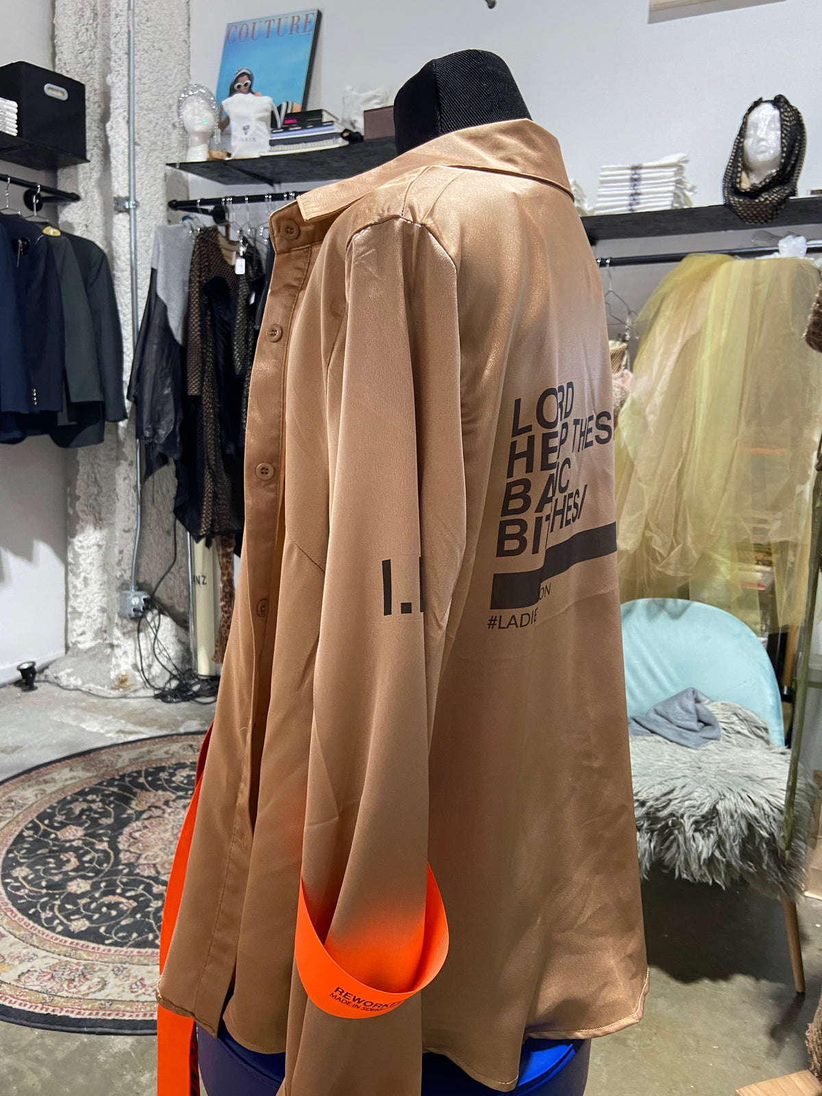 Basic Bitch Silky Shirt