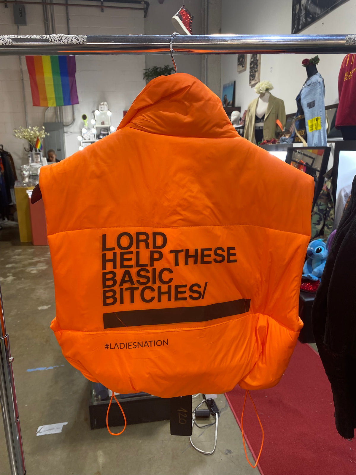 Puffer Vest Sample