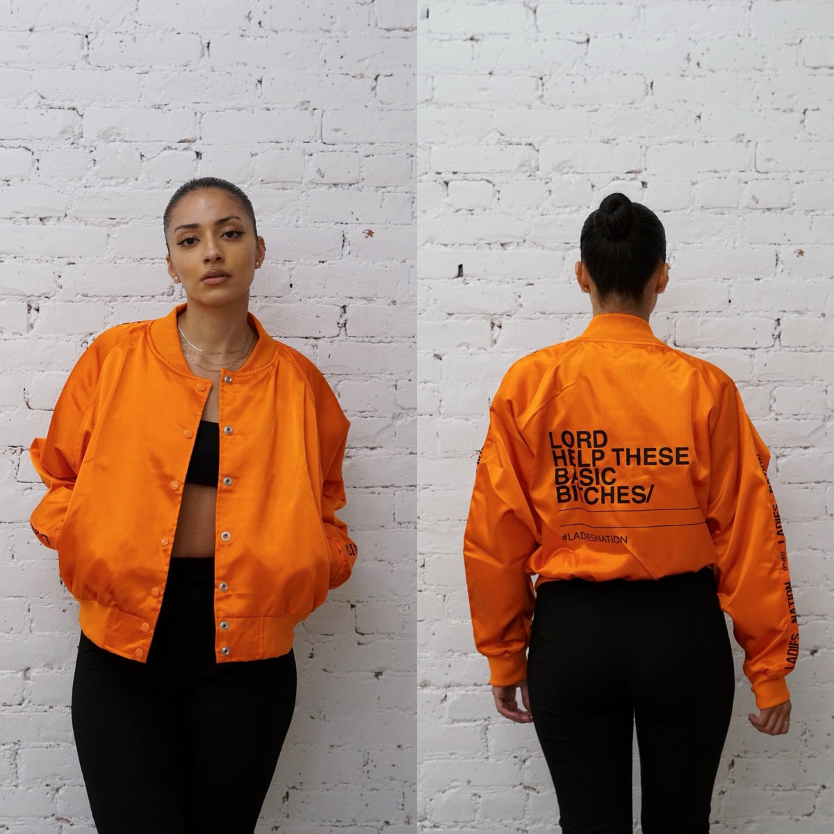 Basic Bitch Varsity Jacket