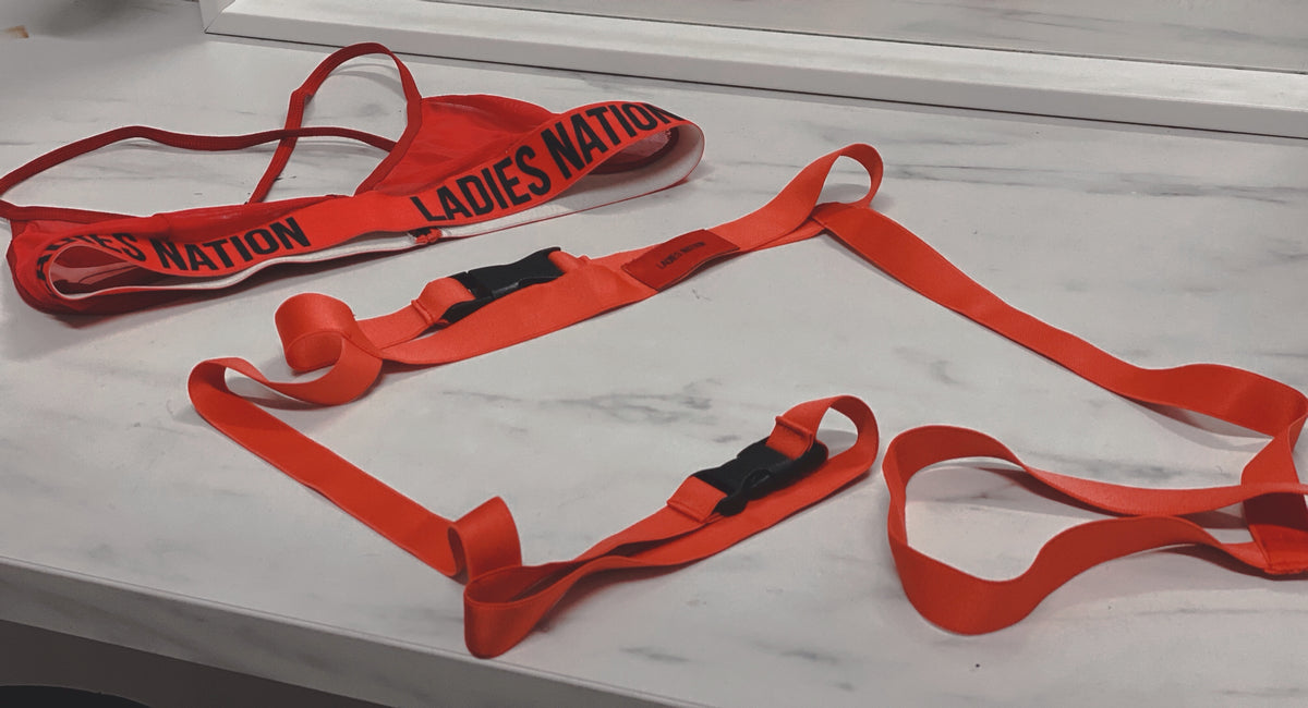 Garter Belt Red