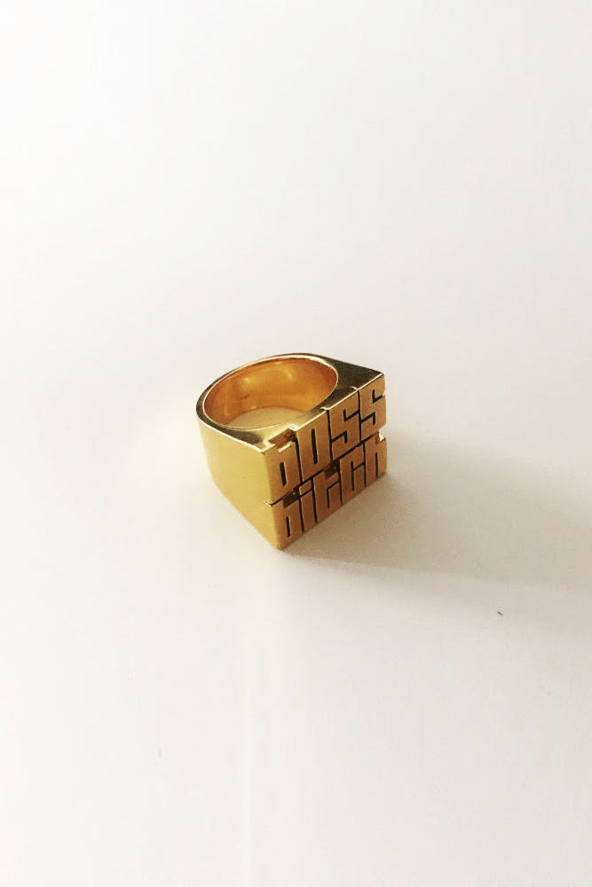 Boss Bitch Ring