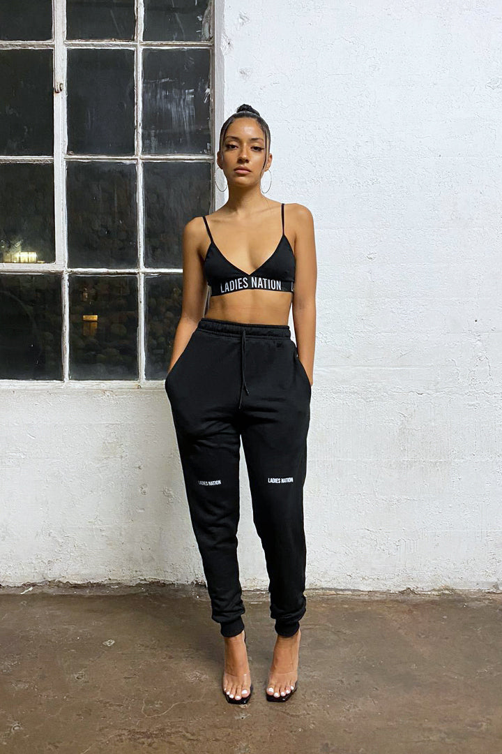 Black Joggers