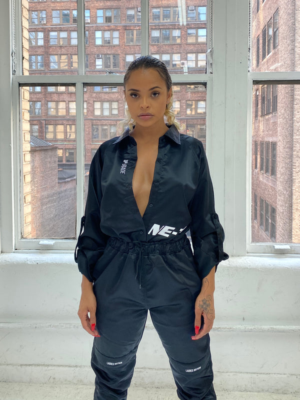 FORWARD Satin Jumpsuit