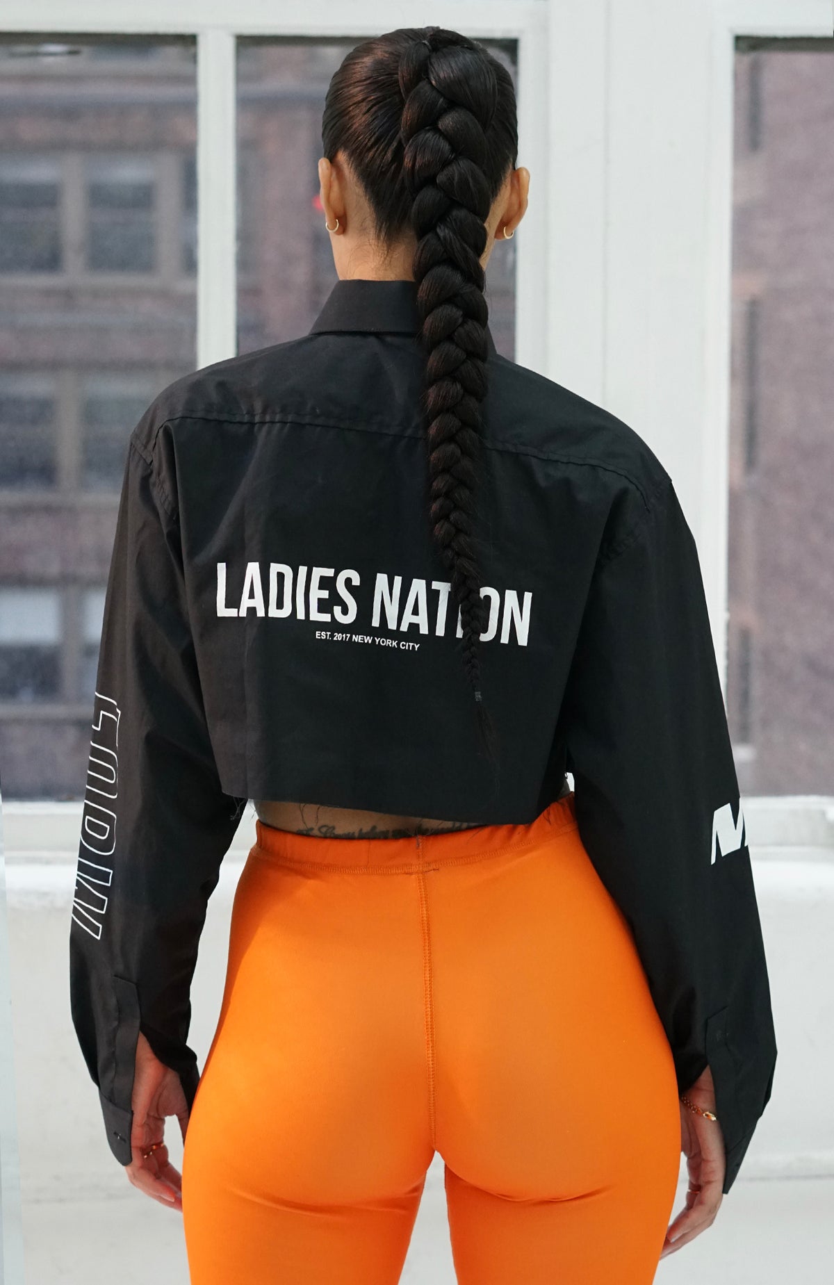 FORWARD Cropped Shirt